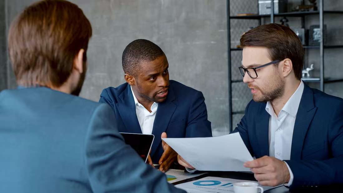 Executive consulting session